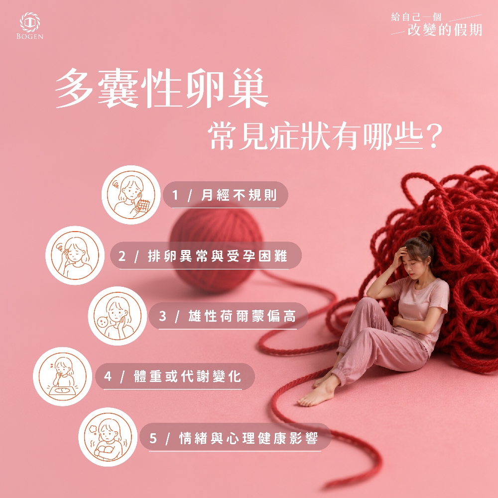 多囊性卵巢症狀,多囊性卵巢,博恩妍